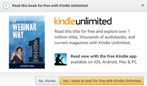 Get the Webinar Way on Kindle Amazon.
