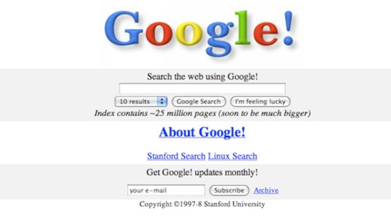 google-1997-home-page