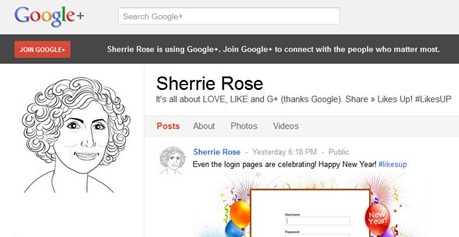 Sherrie Rose The Liking Authority on Google+