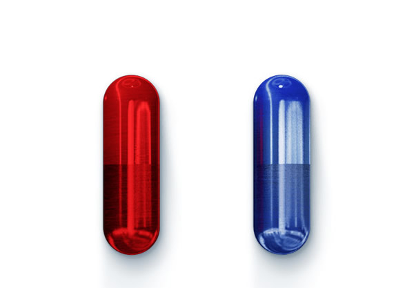 red blue pill