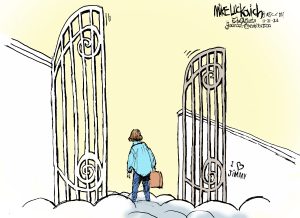 Rosalynn Carter RIP pearly gates 11-21-2023 Atlanta Journal Constitution