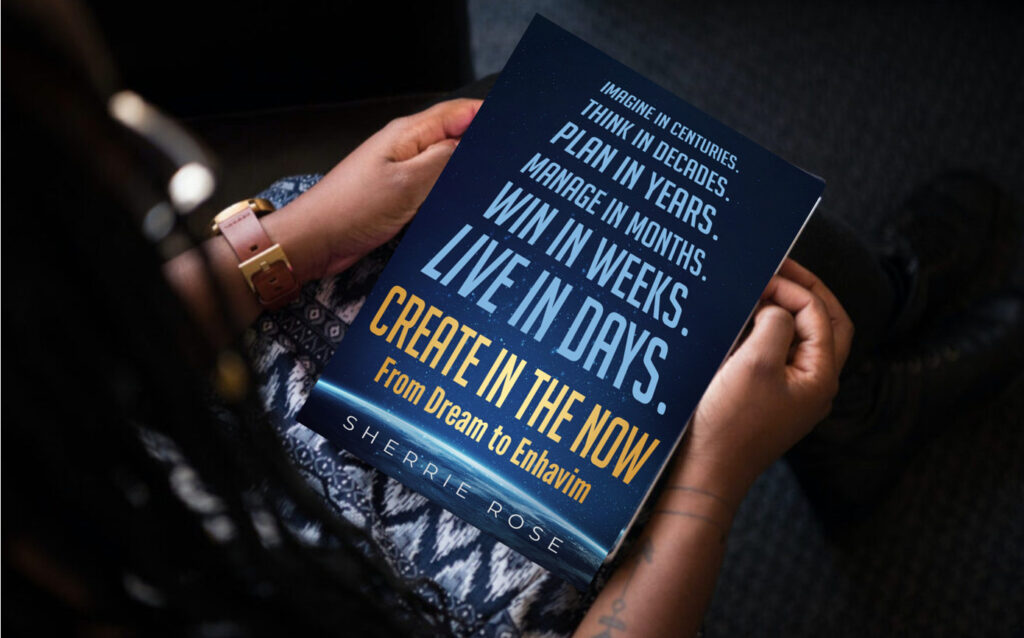 Create-in-the-Now-From-Dream-to-Enhavim-Book-cover-author-Sherrie-Rose