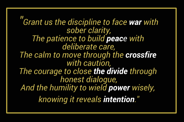 Art-war-peace-divide-power