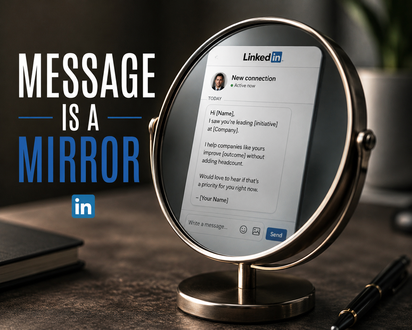 LinkedIn The Message Is a Mirror